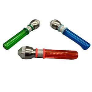 2’’ PLASTIC ZEPPELIN METAL PIPE ASSORTED COLORS - Smoke Shop Wholesale. Done Right.