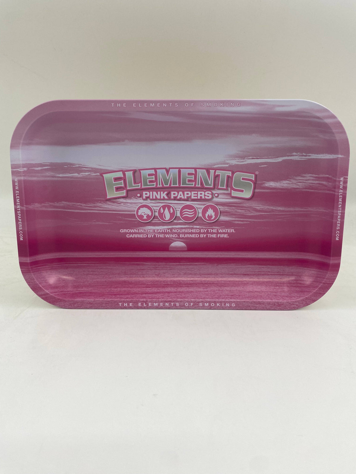 Elements Small Pink Rolling Tray