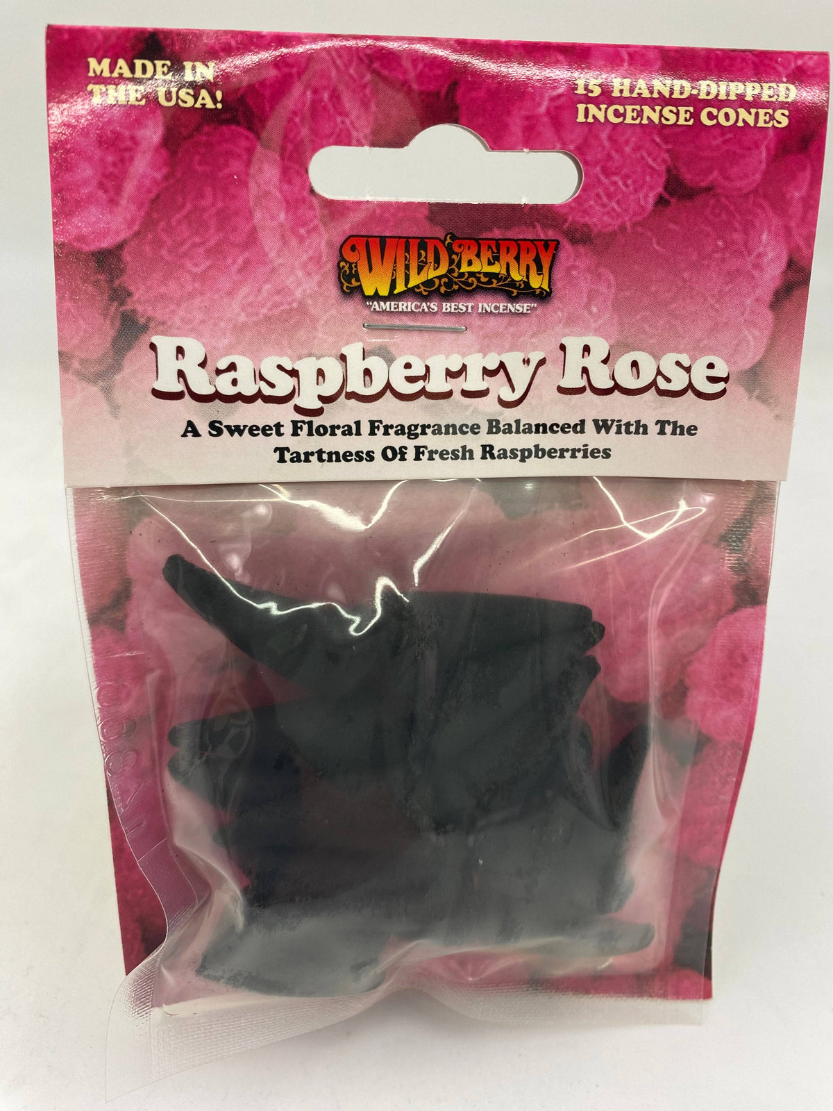 WILDBERRY RASPBERRY ROSE CONES 15ct PACKAGED