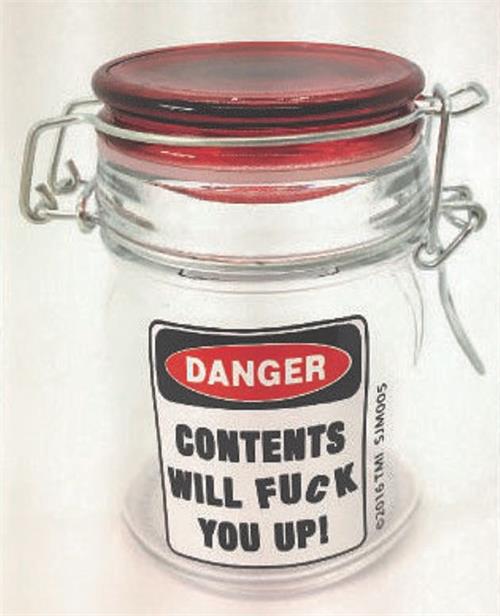 CONTENTS WILL F YOU UP STASH JAR 5oz