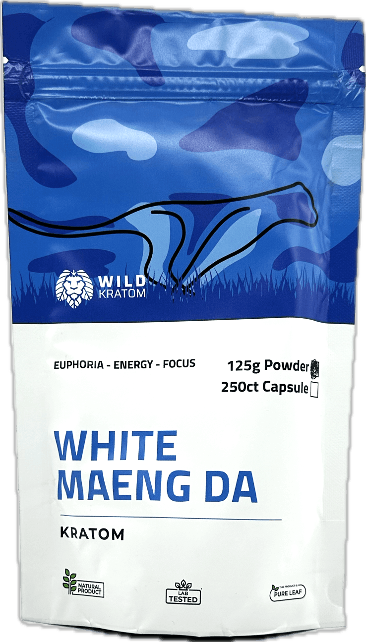 Wild Kratom White Maeng Da - 125g Kratom Powder