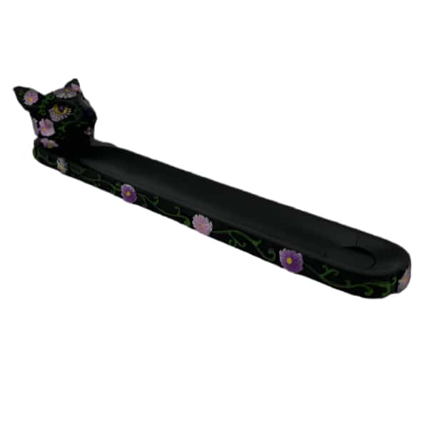 Black Day Of The Dead Cat Incense Burner 12’’ - Smoke Shop Wholesale. Done Right.