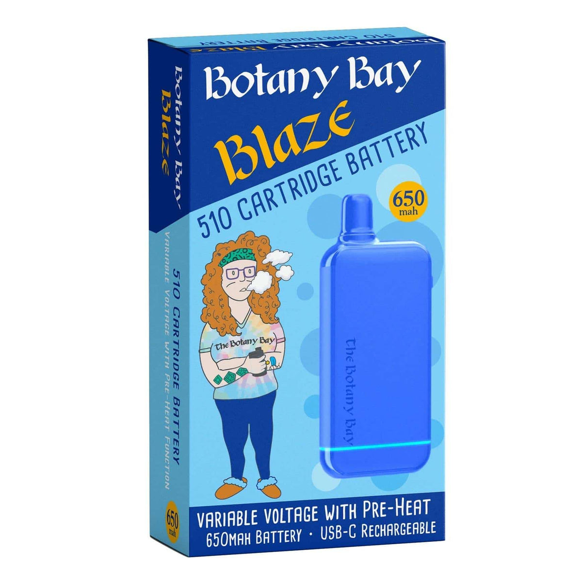 BOTANY BAY BLAZE CONCENTRATE BATTERY BLUE 10 CT DISPLAY - Smoke Shop Wholesale. Done Right.
