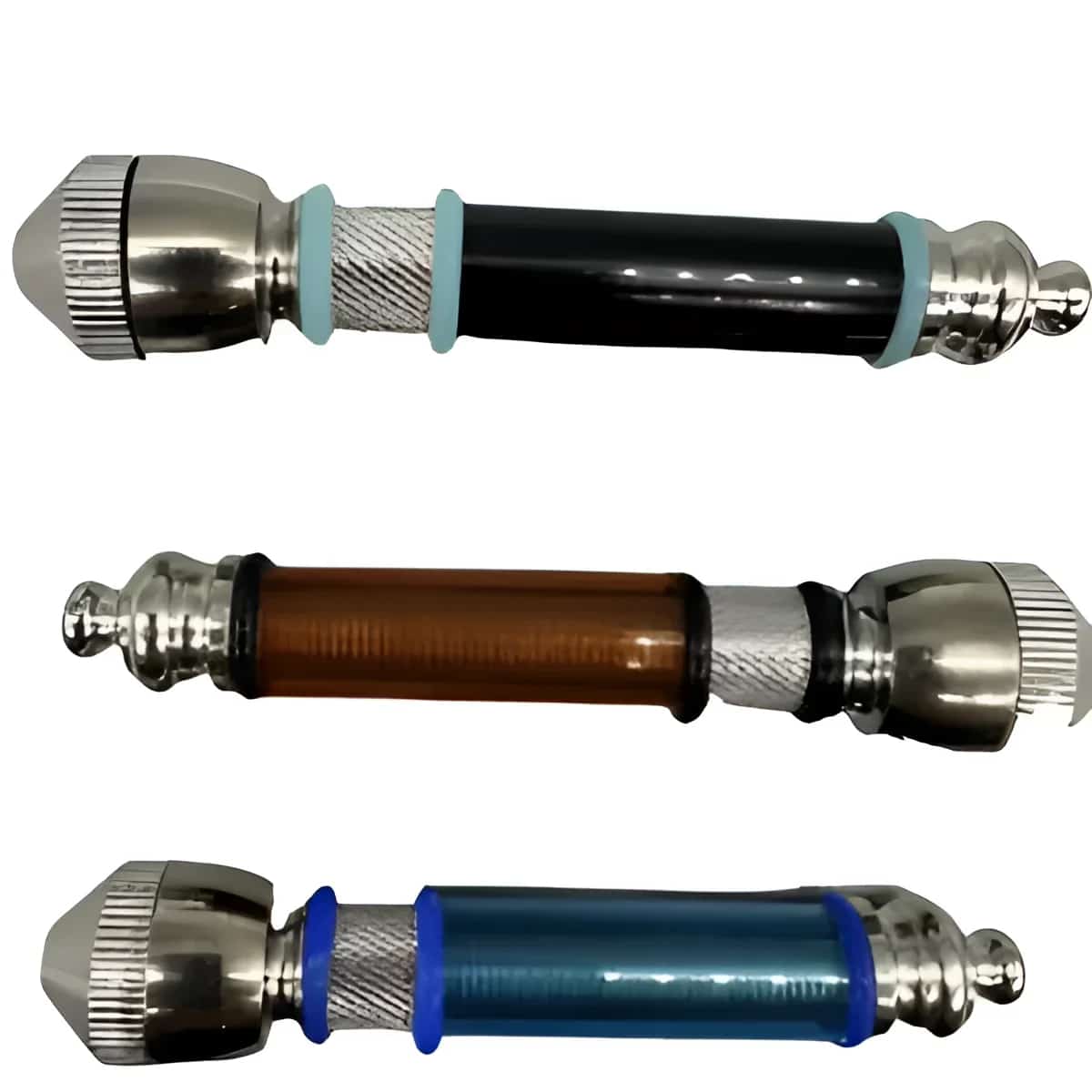 COLORED SLEEVE ZEPPELIN (N) METAL PIPE ASSORTED COLORS - Smoke Shop Wholesale. Done Right.