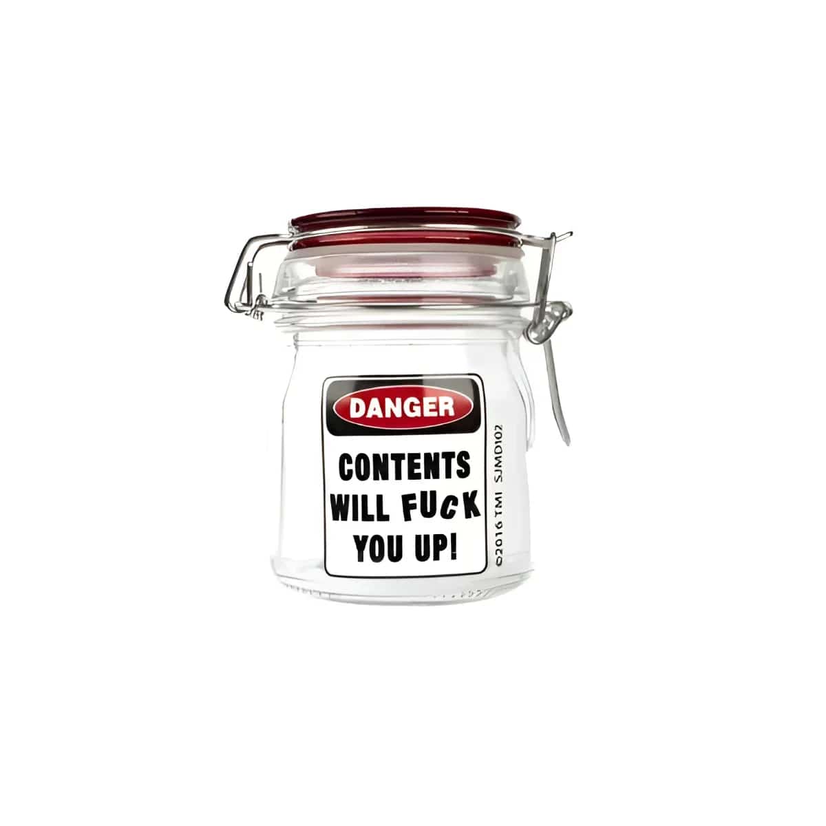 CONTENTS WILL F YOU UP STASH JAR 5oz - Smoke Shop Wholesale. Done Right.