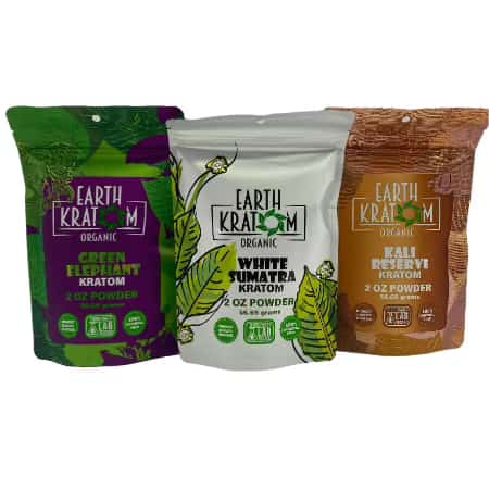 EARTH KRATOM **LIMITED EDITION** 2 OZ POWDER 3 STRAIN COMBO GIFT BOX - Smoke Shop Wholesale. Done Right.