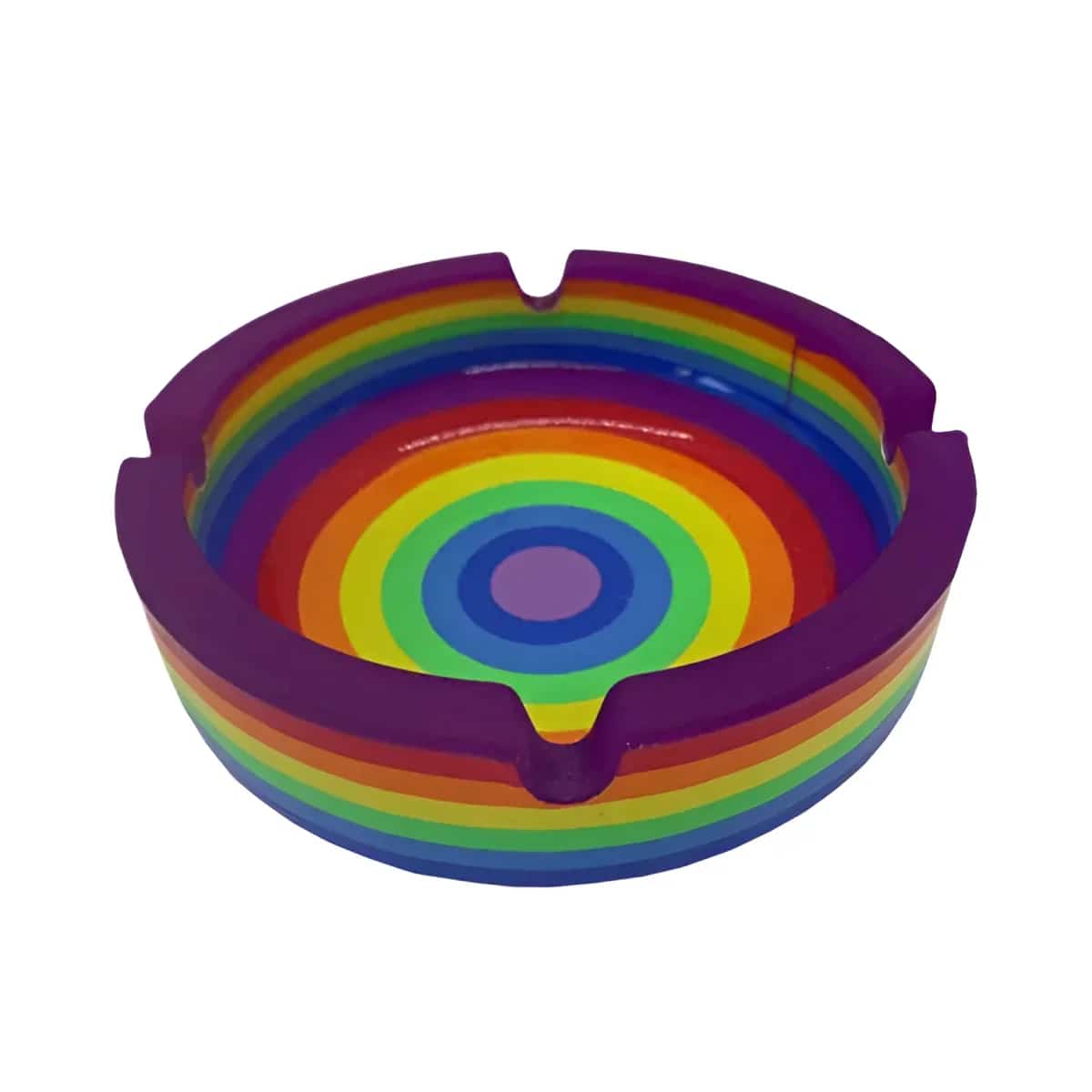 Glass Rainbow Ashtray - Smoke Shop Wholesale. Done Right.