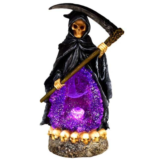 Grim Reaper Backflow Burner w/ LED Lights - Smoke Shop Wholesale. Done Right.
