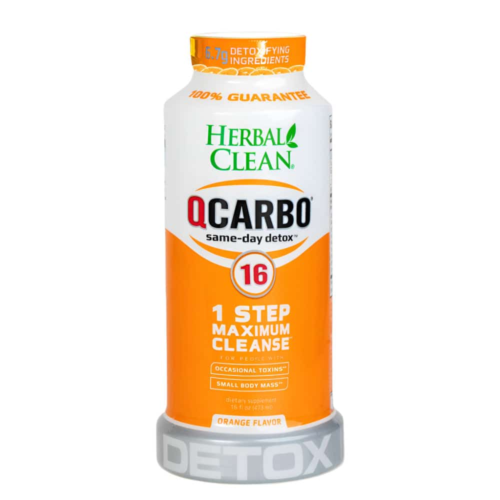 HERBAL CLEAN Q CARBO LIQUID ORANGE 16 OZ - Smoke Shop Wholesale. Done Right.