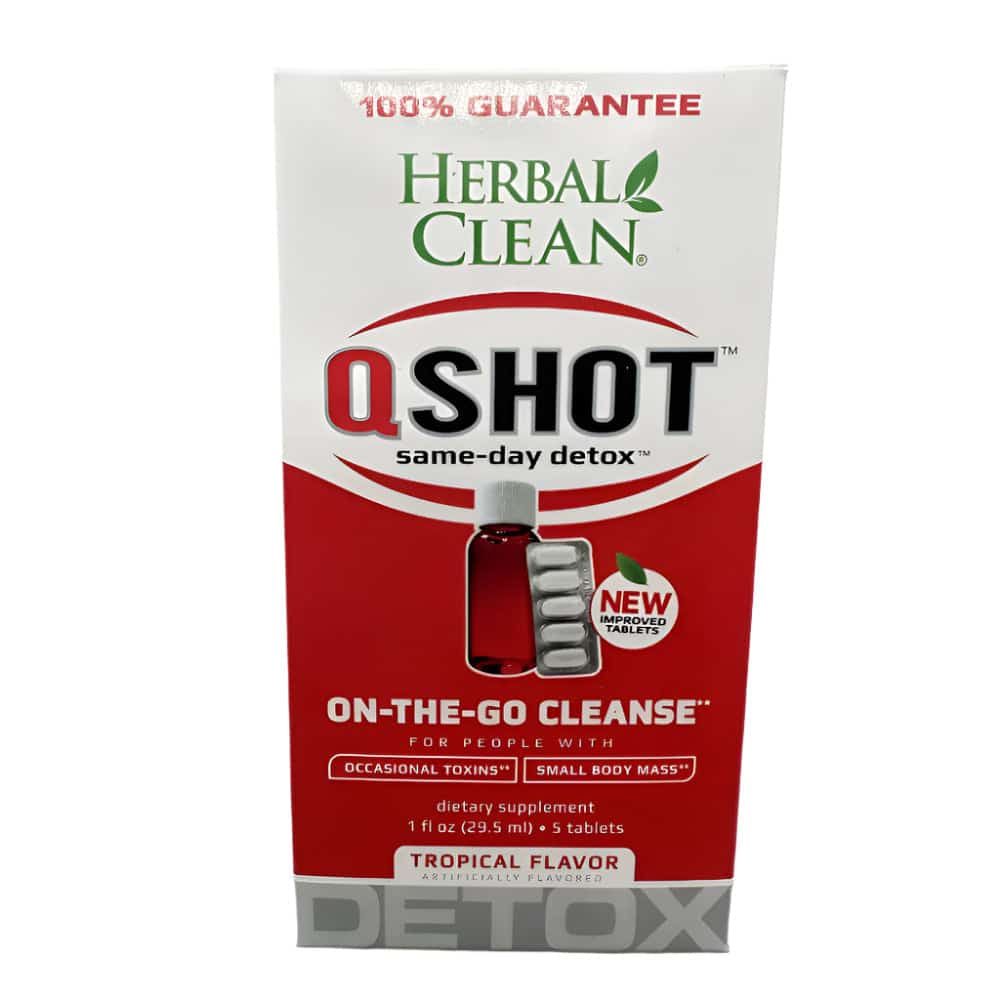 HERBAL CLEAN Q SHOT + 5 TABLETS - Smoke Shop Wholesale. Done Right.