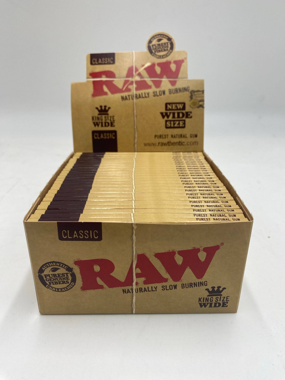 RAW CLASSIC KING SIZE WIDE 50ct BOX