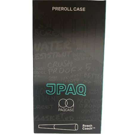 JPAQ PAQ CASE BLACK ’ROACH COACH’ (FITS FIVE 84MM-98MM PRE-ROLLS) ** CLOSEOUT ** - Smoke Shop Wholesale. Done Right.
