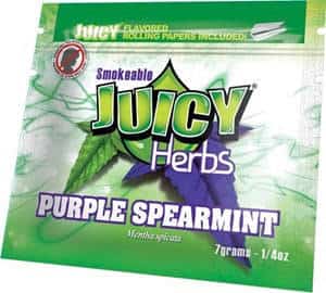 JUICY HERBS PURPLE SPEARMINT 7g (METHA SPICATA) - Smoke Shop Wholesale. Done Right.