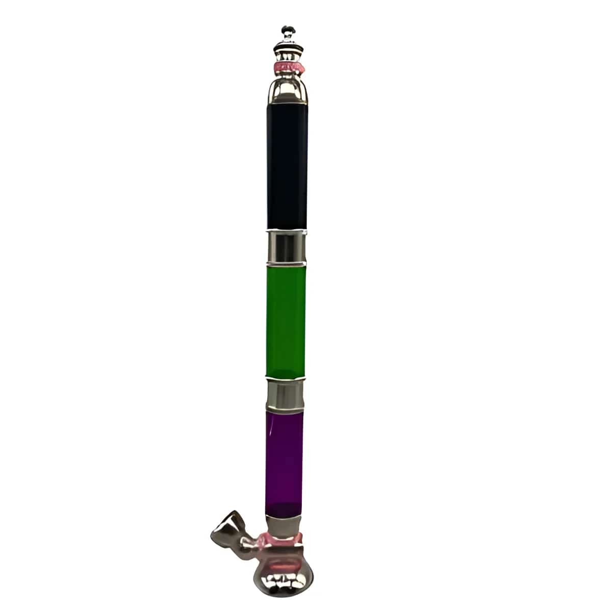 JUMBO RAINBOW STAND UP METAL PIPE ASSORTED COLORS 10.25’’ TALL - Smoke Shop Wholesale. Done Right.