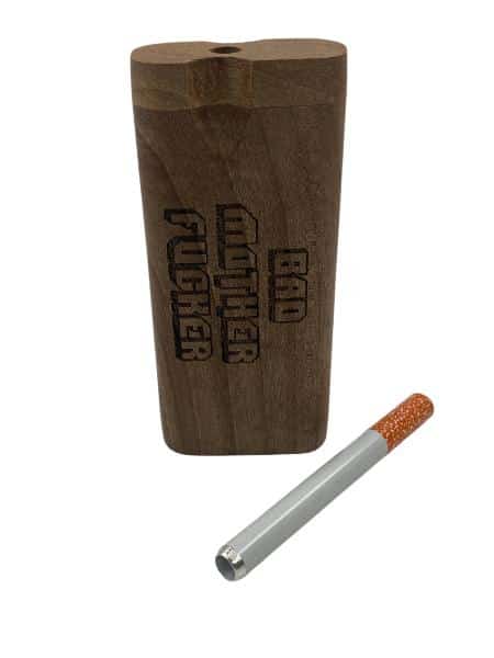LARGE BAD MOTHER FUCKER WOOD DUGOUT - Smoke Shop Wholesale. Done Right.