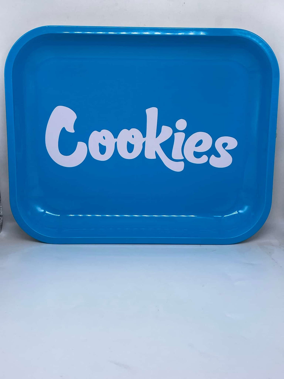 LARGE COOKIES ROLLING TRAY BLUE **CLOSEOUT** - Smoke Shop Wholesale. Done Right.