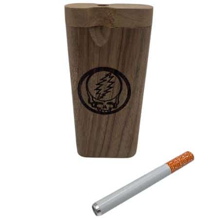 LARGE STEAL YOUR FACE WOOD DUGOUT - Smoke Shop Wholesale. Done Right.