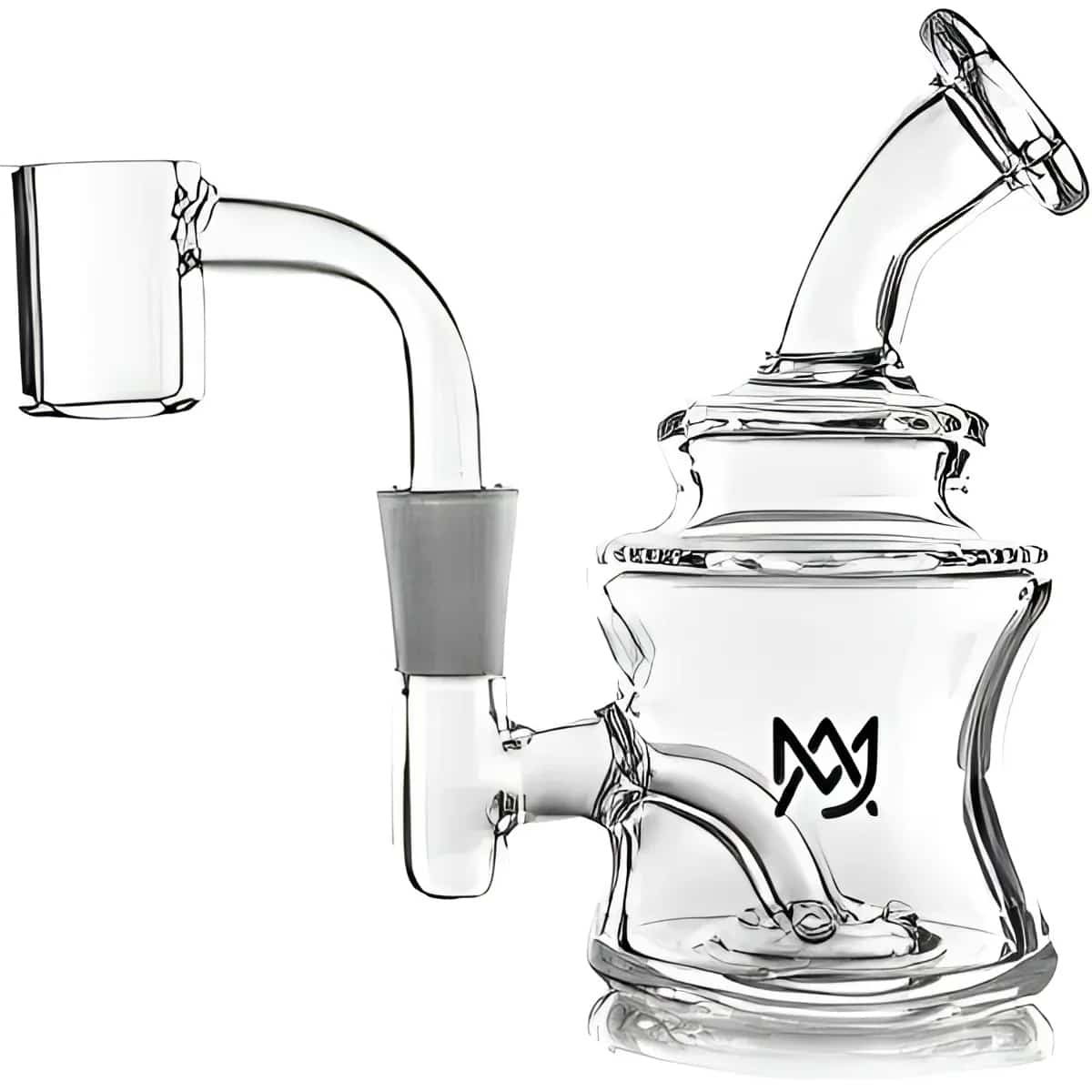 MJ ARSENAL MINI DAB RIG JAMMER CLEAR - Smoke Shop Wholesale. Done Right.