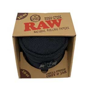 RAW 10 OZ MASON JAR IN SMELL IN LOCKING CASE - Smoke Shop Wholesale. Done Right.