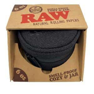 RAW 6 OZ MASON JAR IN SMELL PROOF LOCKING CASE - Smoke Shop Wholesale. Done Right.
