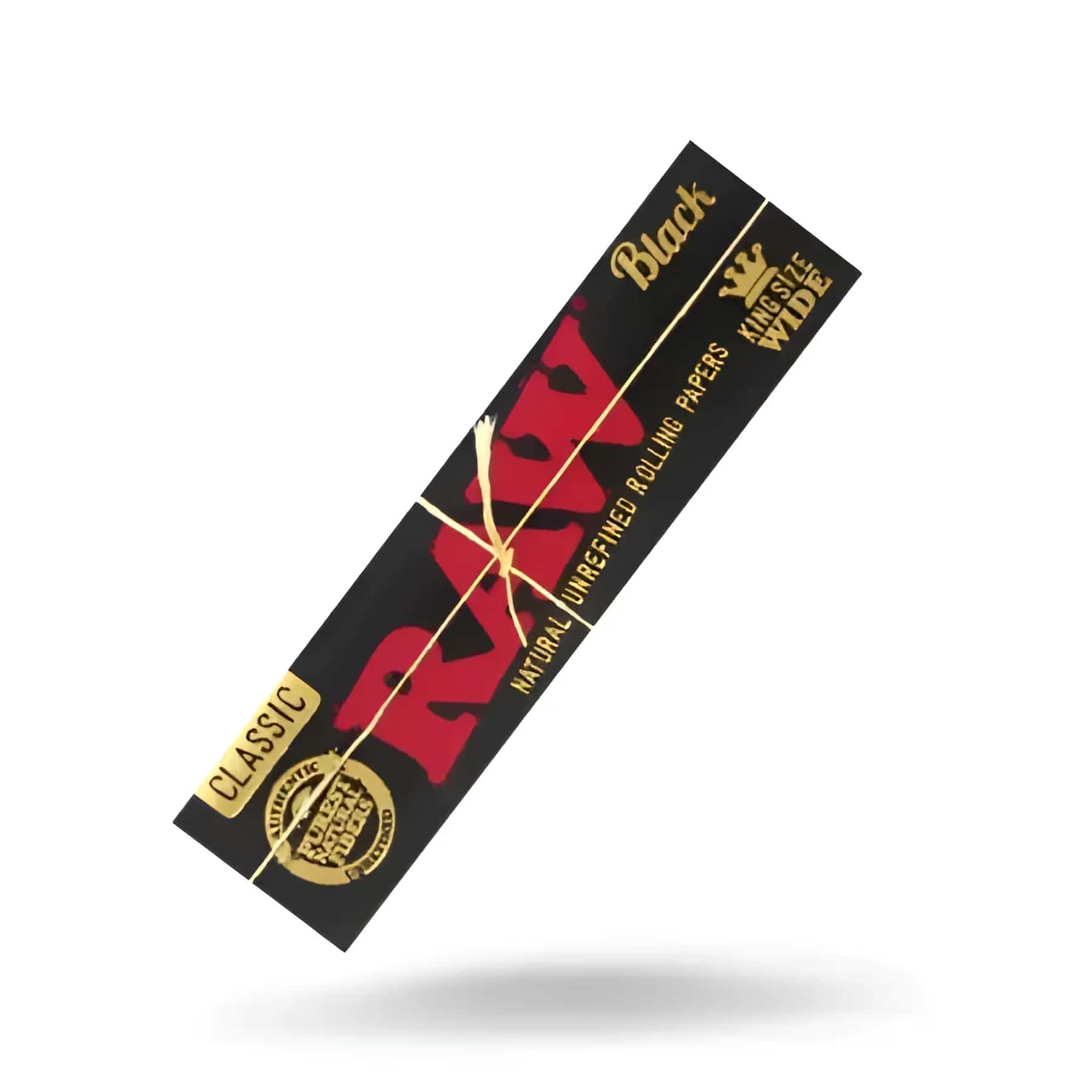 RAW Black Classic King Size Wide papers 50 Ct Box - Smoke Shop Wholesale. Done Right.