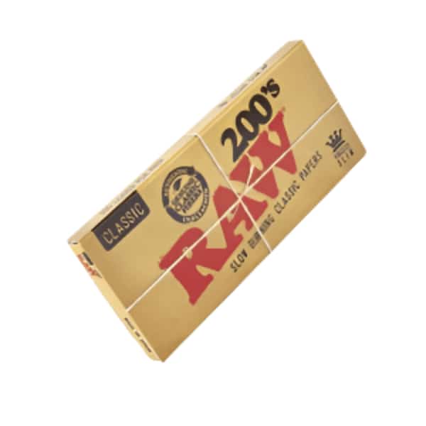 RAW Classic Creaseless Kingsize Slim 200’s - Smoke Shop Wholesale. Done Right.