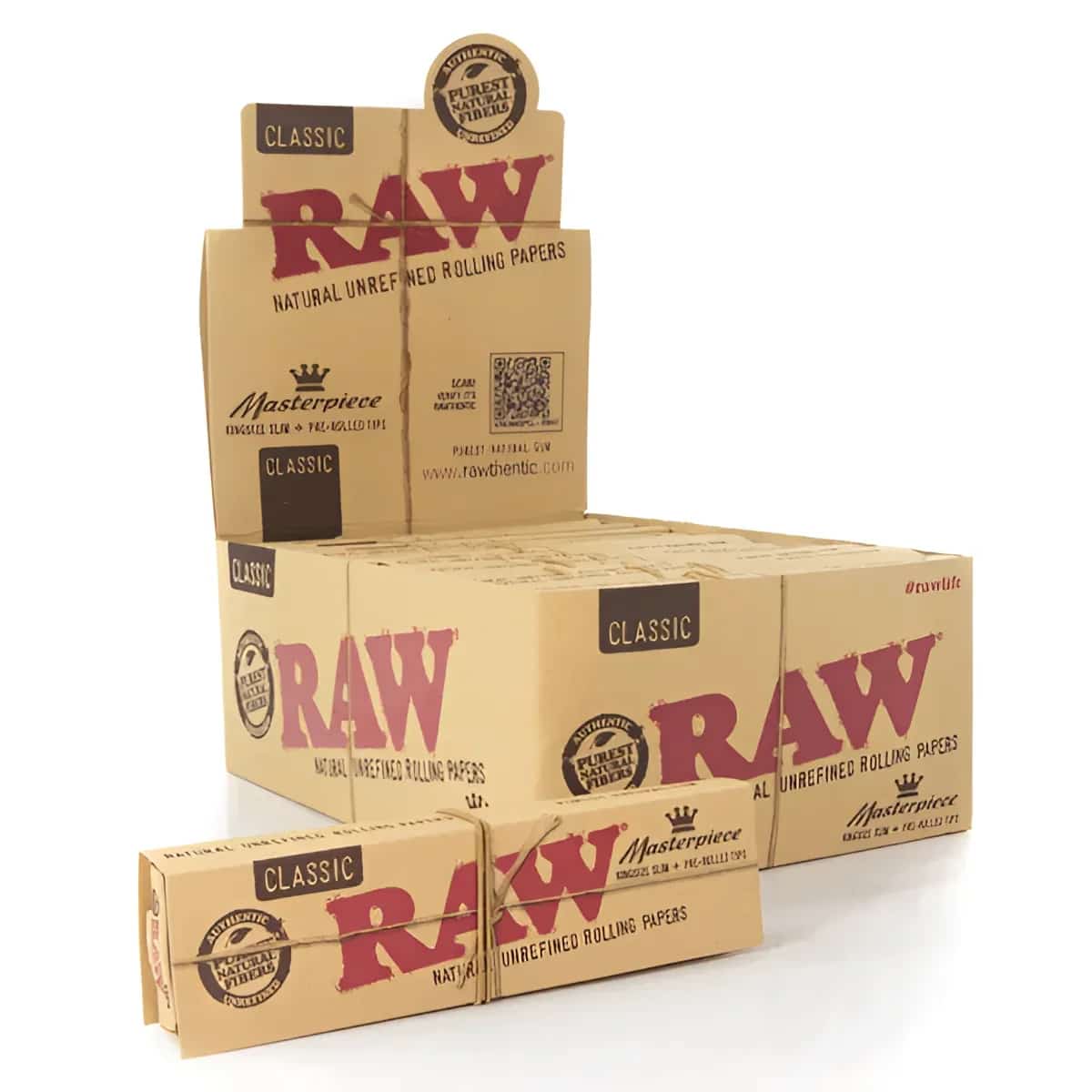 RAW Classic Masterpiece Kingsize Slim + Tips - Smoke Shop Wholesale. Done Right.