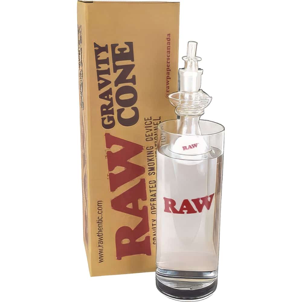 RAW GLASS GRAVITY PIPE FOR CONES - Smoke Shop Wholesale. Done Right.