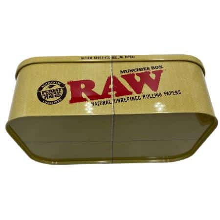 RAW MUNCHIES BOX W/ TRAY LID - Smoke Shop Wholesale. Done Right.