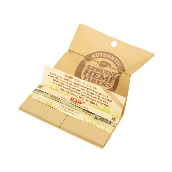 RAW Organic Artesano King Size Slim Papers 15 CT Box - Smoke Shop Wholesale. Done Right.