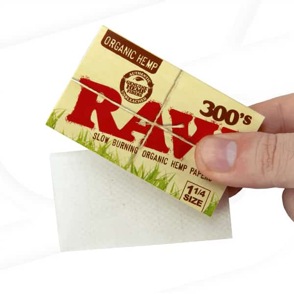 RAW Organic Hemp Creaseless 1¼ 300’s - Smoke Shop Wholesale. Done Right.
