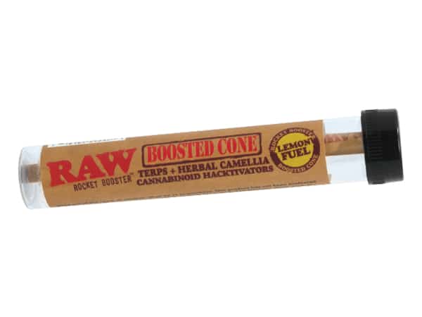 RAW ROCKET BOOSTER TERP INFUSED CONE LEMON FUEL FLAVOR 12 CT DISPLAY - Smoke Shop Wholesale. Done Right.