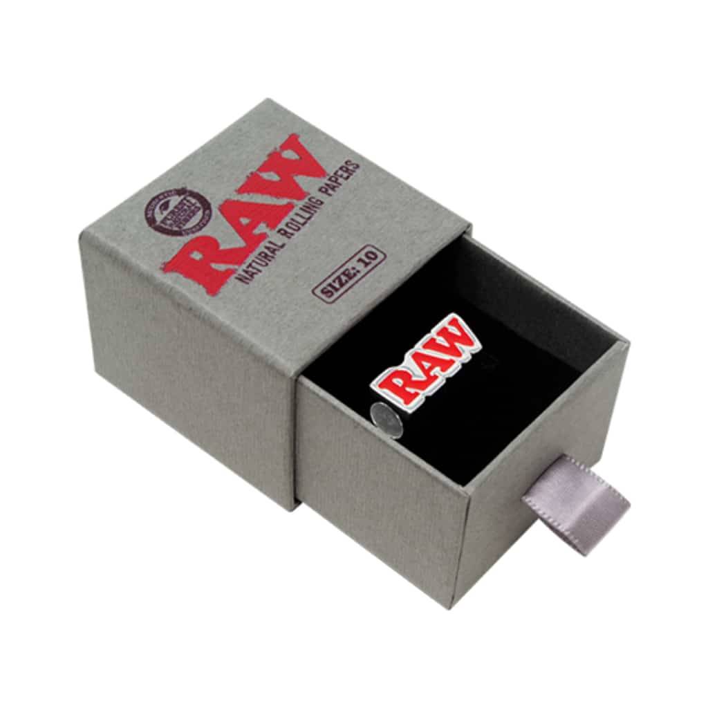 RAW Silver Smokers Ring Size 12 - Smoke Shop Wholesale. Done Right.