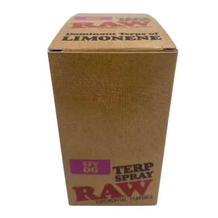 RAW TERPINE SPRAYS SFV OG 8 CT DISPLAY - Smoke Shop Wholesale. Done Right.