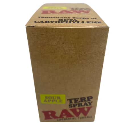 RAW TERPINE SPRAYS SOUR APPLE 8 CT DISPLAY - Smoke Shop Wholesale. Done Right.