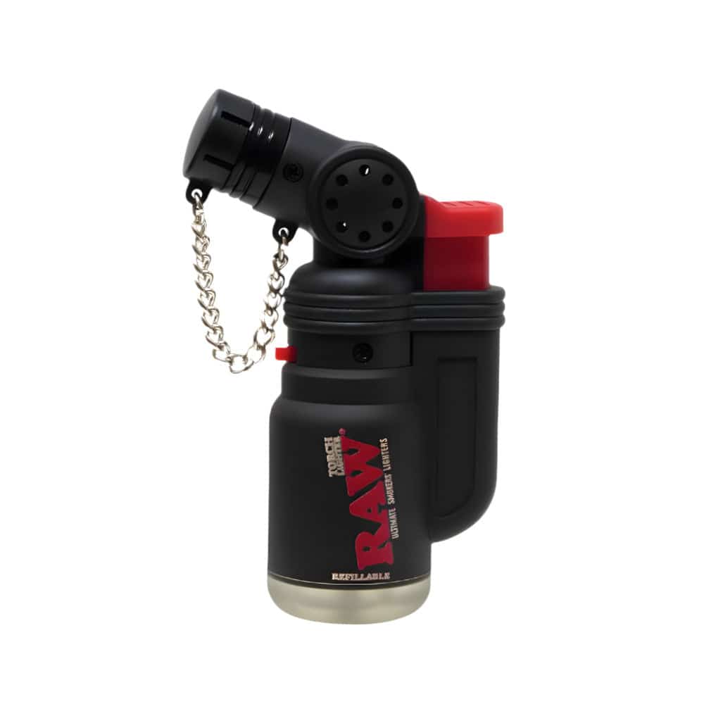 RAW TORCH LIGHTER BLACK 20 CT DISPLAY - Smoke Shop Wholesale. Done Right.