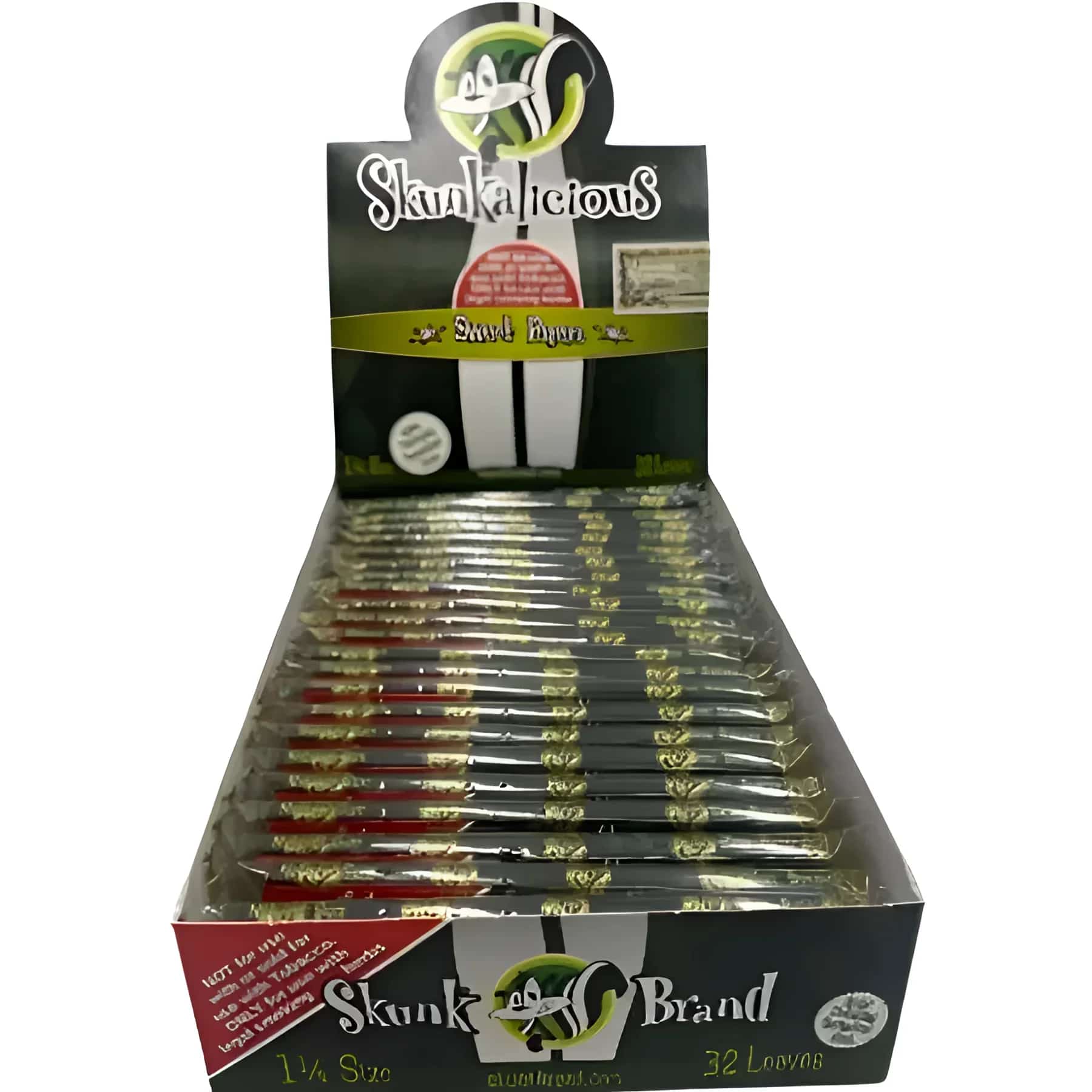 Skunkalicious 1 1/4 Sweet Papers - Smoke Shop Wholesale. Done Right.