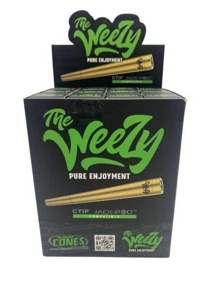 THE WEEZY GOLD CTIP 12 CT DISPLAY - Smoke Shop Wholesale. Done Right.