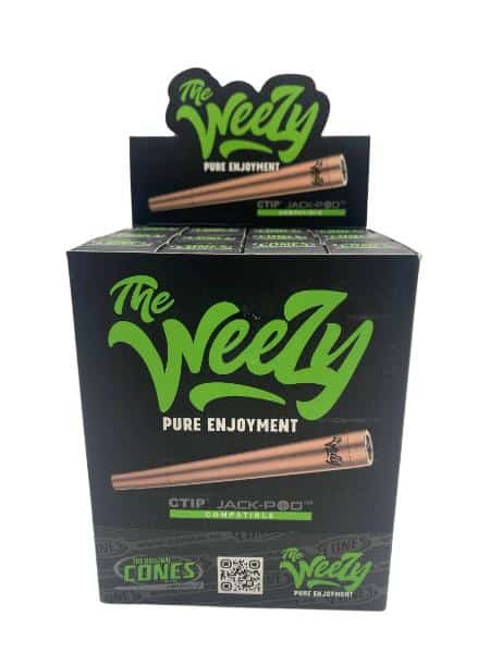 THE WEEZY ROSE GOLD CTIP 12 CT DISPLAY - Smoke Shop Wholesale. Done Right.