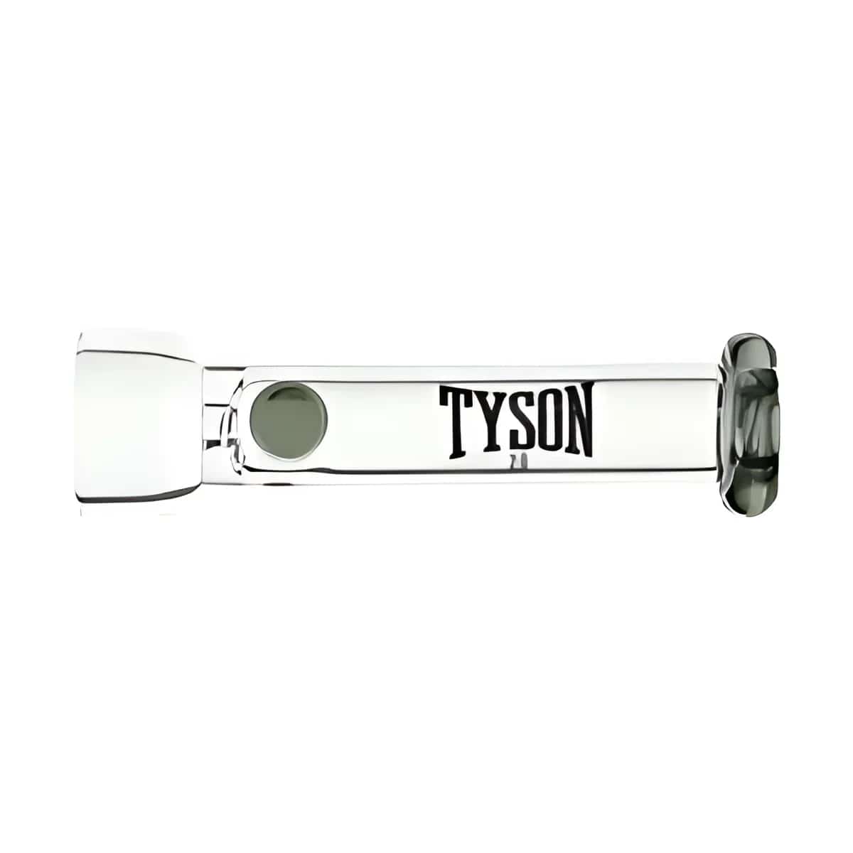 TYSON JAB ONE HITTER CLEAR & CHARCOAL - Smoke Shop Wholesale. Done Right.