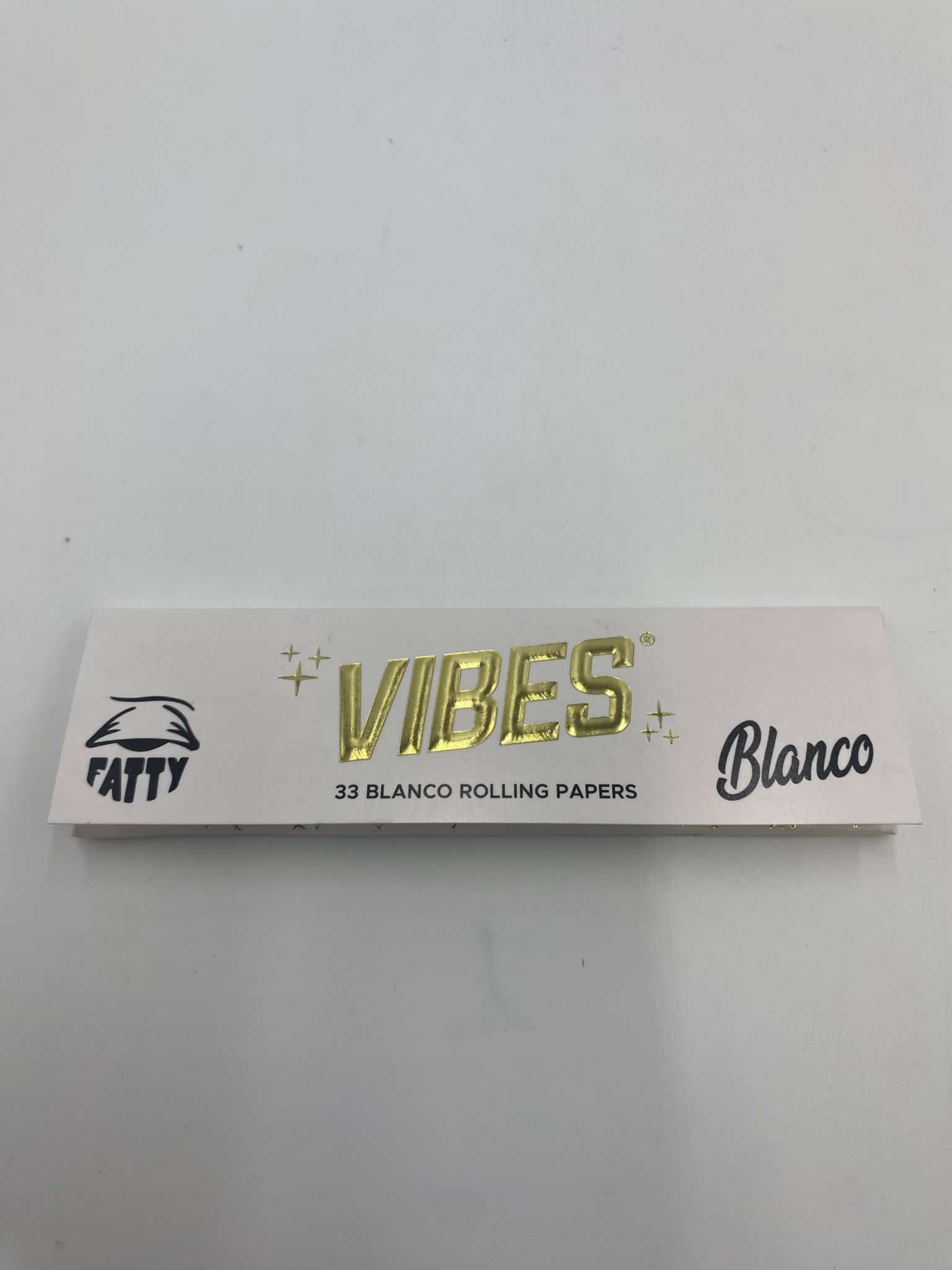 Vibes King Size Fatty Blanco Rolling Papers 50ct Box 33 LPB - Smoke Shop Wholesale. Done Right.