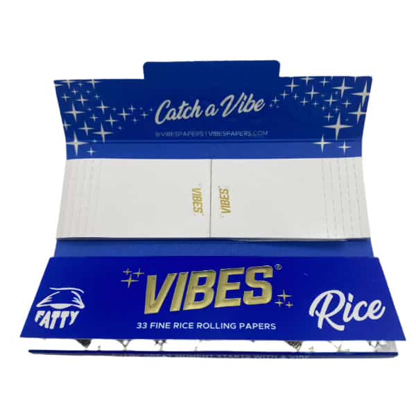 Vibes King Size Fatty Rice Rolling Papers 50ct Box 33 LPB - Smoke Shop Wholesale. Done Right.