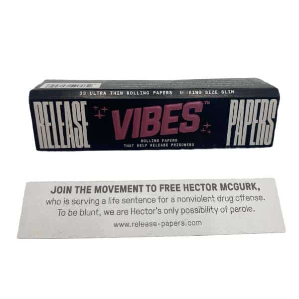 Vibes King Size Slim Ultra Thin Release Papers 50ct Box - Smoke Shop Wholesale. Done Right.