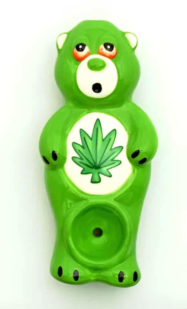 WACKY BOWLZ CERAMIC BEAR PIPE (CLAM SHELL PACKAGING) - Smoke Shop Wholesale. Done Right.