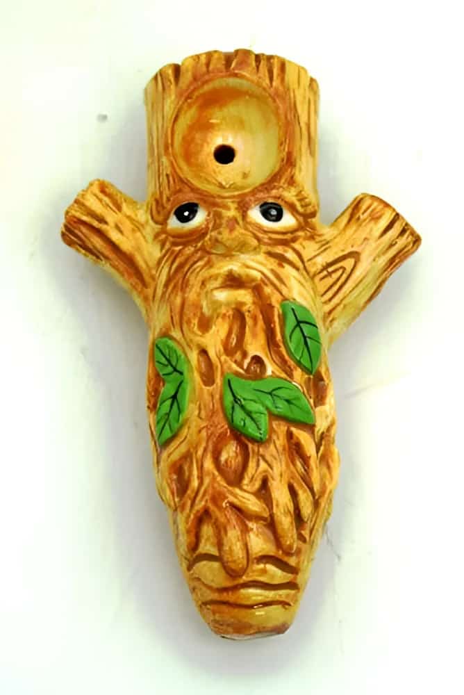 WACKY BOWLZ CERAMIC TREE MAN PIPE (CLAM SHELL PACKAGING) - Smoke Shop Wholesale. Done Right.
