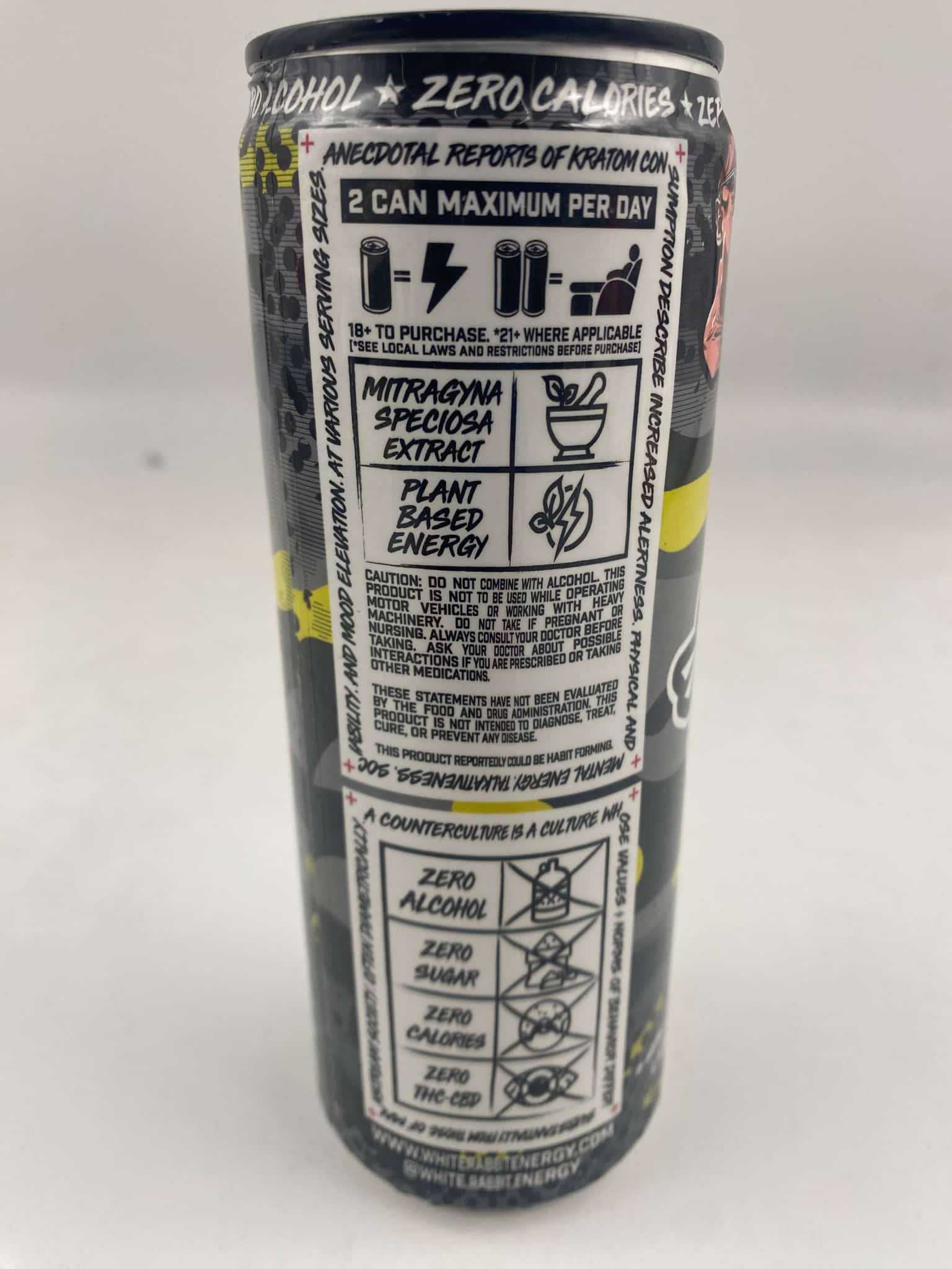 WHITE RABBIT KRATOM LARRY WHEELS LEMON ICED TEA 12 OZ (24 CT CASE) - Smoke Shop Wholesale. Done Right.