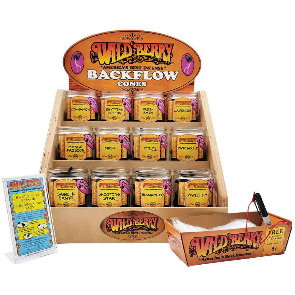 Wild Berry Backflow Cones Starter Kit #2