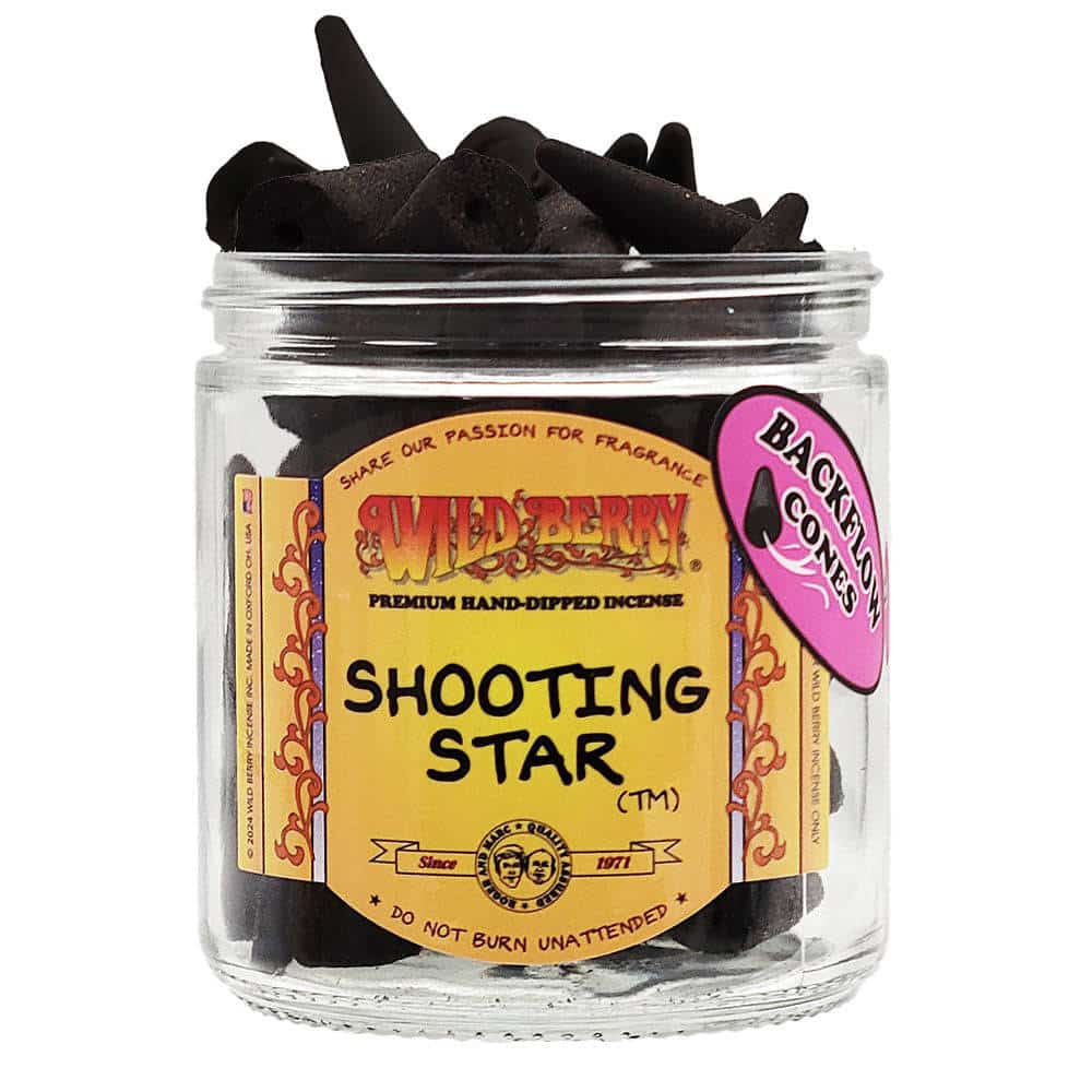Wild Berry Shooting Star Backflow Cones - Smoke Shop Wholesale. Done Right.