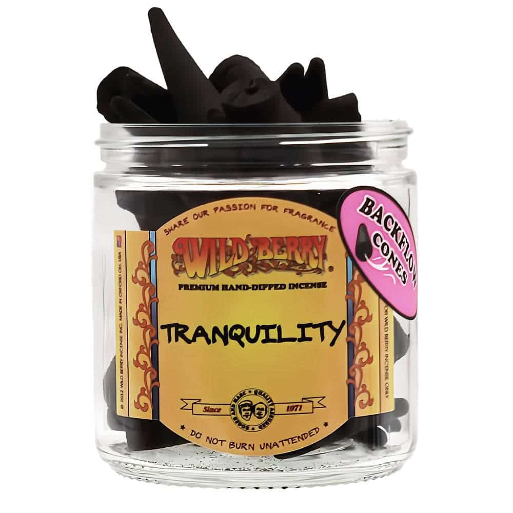 Wild Berry Tranquility Backflow Cones - Smoke Shop Wholesale. Done Right.