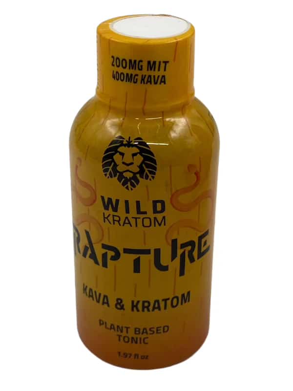 WILD KRATOM RAPTURE KAVA KRATOM SHOTS (400MG KAVA / 200MG MIT) 12 CT DISPLAY - Smoke Shop Wholesale. Done Right.